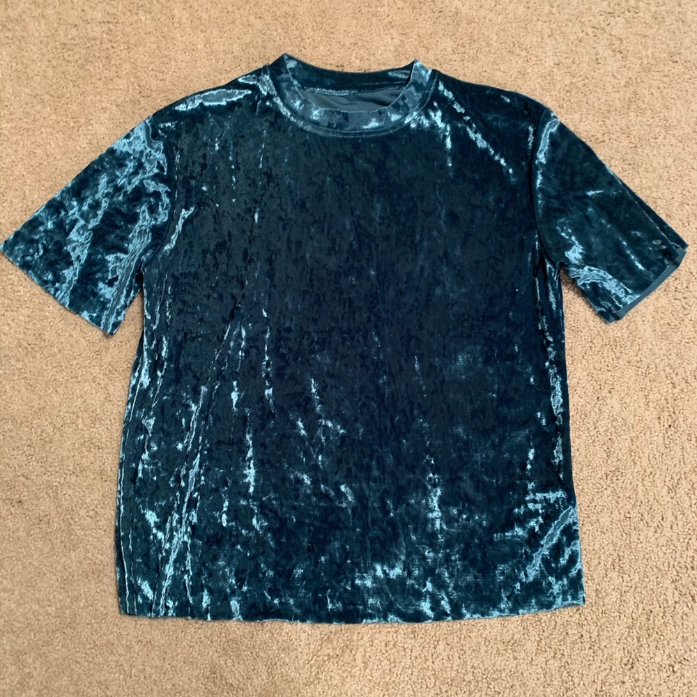 Crushed Velvet shirt